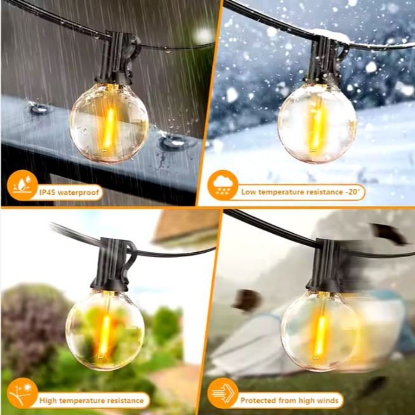 Outdoor LED String Lights